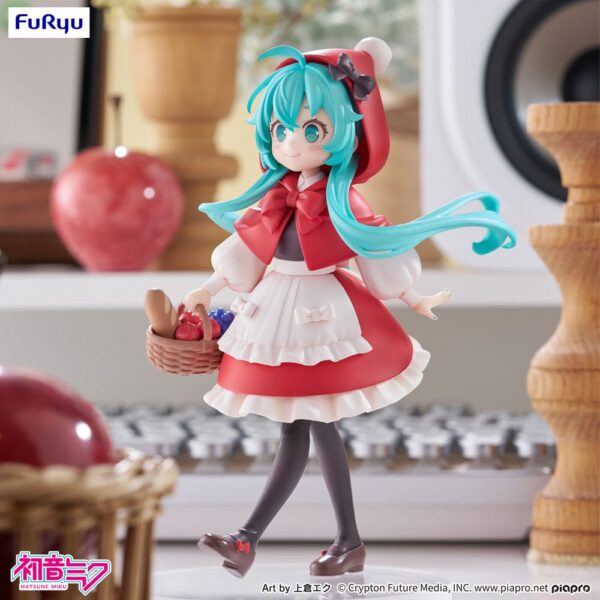 Hatsune Miku Desktop Fairy PVC Szobor Hatsune Miku Little red riding hood Ver. 16 cm Hatsune Miku Desktop Fairy PVC Szobor Hatsune Miku Little red riding hood Ver. 16 cm