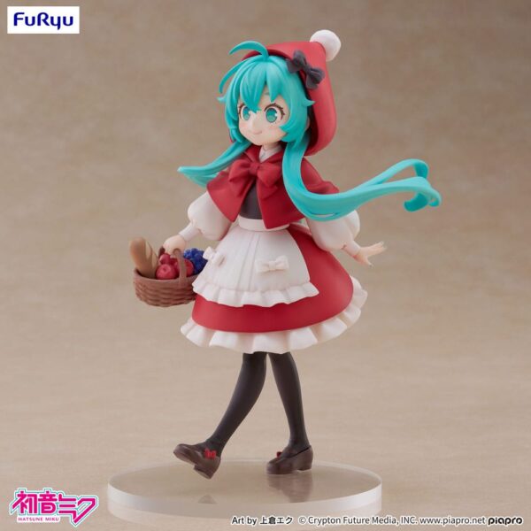 Hatsune Miku Desktop Fairy PVC Szobor Hatsune Miku Little red riding hood Ver. 16 cm Hatsune Miku Desktop Fairy PVC Szobor Hatsune Miku Little red riding hood Ver. 16 cm