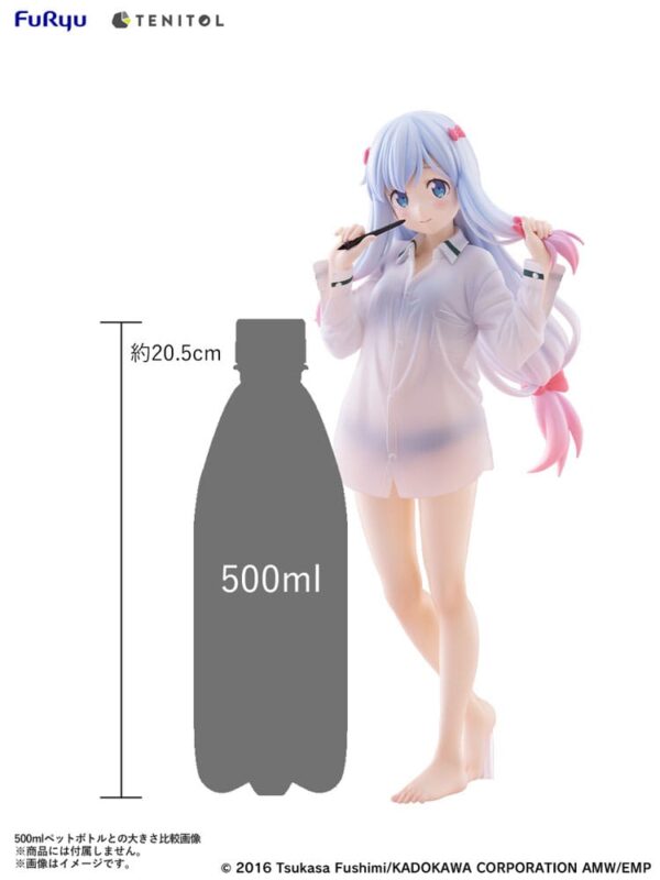 Eromanga Sensei Tenitol Tall PVC Szobor Sagiri Izumi Shirts Ver. 30 cm