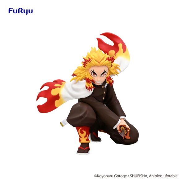 Demon Slayer: Kimetsu no Yaiba Noodle Stopper PVC Szobor Rengoku Kyojuro Battle Ver. 10 cm Demon Slayer: Kimetsu no Yaiba Noodle Stopper PVC Szobor Rengoku Kyojuro Battle Ver. 10 cm