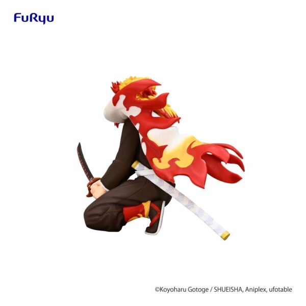 Demon Slayer: Kimetsu no Yaiba Noodle Stopper PVC Szobor Rengoku Kyojuro Battle Ver. 10 cm Demon Slayer: Kimetsu no Yaiba Noodle Stopper PVC Szobor Rengoku Kyojuro Battle Ver. 10 cm