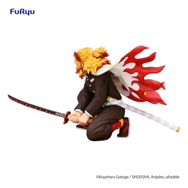 Demon Slayer: Kimetsu no Yaiba Noodle Stopper PVC Szobor Rengoku Kyojuro Battle Ver. 10 cm Demon Slayer: Kimetsu no Yaiba Noodle Stopper PVC Szobor Rengoku Kyojuro Battle Ver. 10 cm