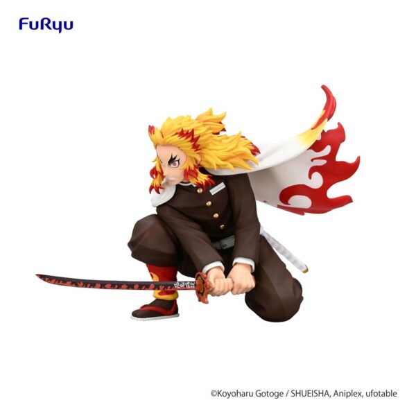 Demon Slayer: Kimetsu no Yaiba Noodle Stopper PVC Szobor Rengoku Kyojuro Battle Ver. 10 cm Demon Slayer: Kimetsu no Yaiba Noodle Stopper PVC Szobor Rengoku Kyojuro Battle Ver. 10 cm