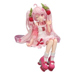 Hatsune Miku Noodle Stopper PVC Szobor Sakura Miku 2025 Wink Ver. 14 cm Hatsune Miku Noodle Stopper PVC Szobor Sakura Miku 2025 Wink Ver. 14 cm