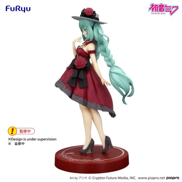 Hatsune Miku Trio-Try-iT PVC Szobor Hatsune Miku Outing Dress Red Color Ver. 19 cm Hatsune Miku Trio-Try-iT PVC Szobor Hatsune Miku Outing Dress Red Color Ver. 19 cm