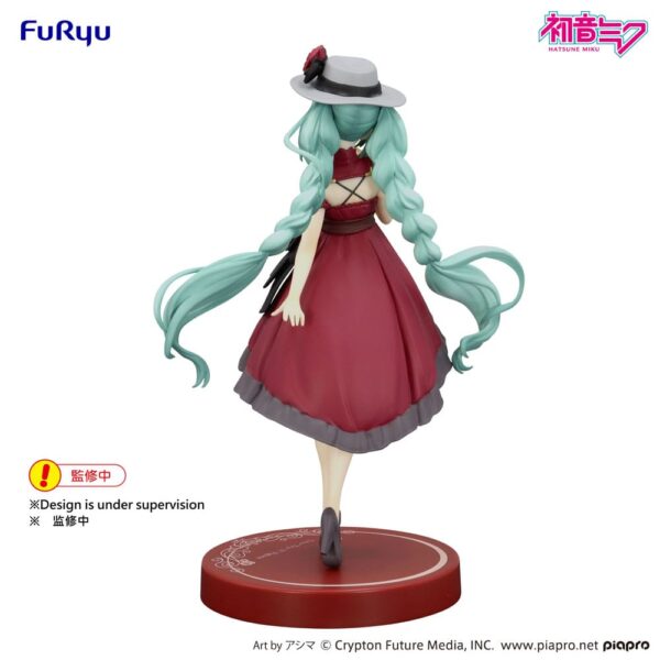 Hatsune Miku Trio-Try-iT PVC Szobor Hatsune Miku Outing Dress Red Color Ver. 19 cm Hatsune Miku Trio-Try-iT PVC Szobor Hatsune Miku Outing Dress Red Color Ver. 19 cm