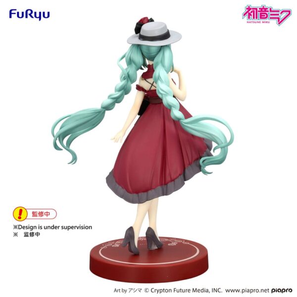 Hatsune Miku Trio-Try-iT PVC Szobor Hatsune Miku Outing Dress Red Color Ver. 19 cm Hatsune Miku Trio-Try-iT PVC Szobor Hatsune Miku Outing Dress Red Color Ver. 19 cm
