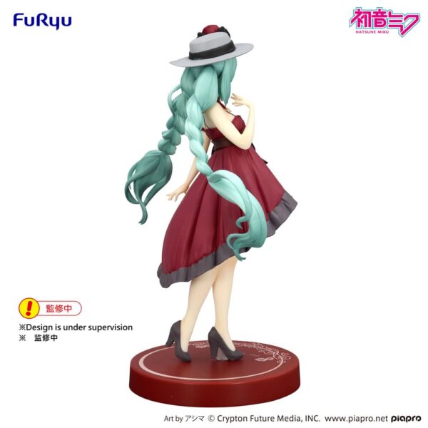 Hatsune Miku Trio-Try-iT PVC Szobor Hatsune Miku Outing Dress Red Color Ver. 19 cm Hatsune Miku Trio-Try-iT PVC Szobor Hatsune Miku Outing Dress Red Color Ver. 19 cm