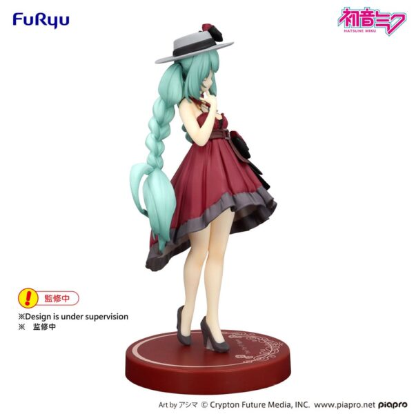 Hatsune Miku Trio-Try-iT PVC Szobor Hatsune Miku Outing Dress Red Color Ver. 19 cm Hatsune Miku Trio-Try-iT PVC Szobor Hatsune Miku Outing Dress Red Color Ver. 19 cm