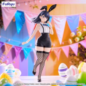 Gridman Universe BiCute Bunnies PVC Szobor Rikka Takarada Easter Bunny Ver. 28 cm