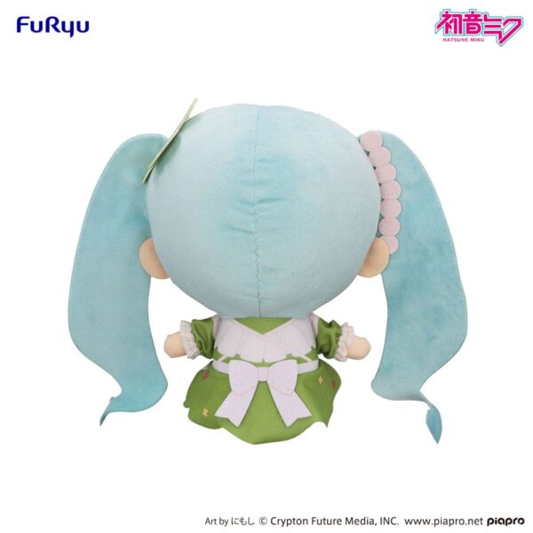 Hatsune Miku Kyurumaru Big Plüss Figura Clover 26 cm