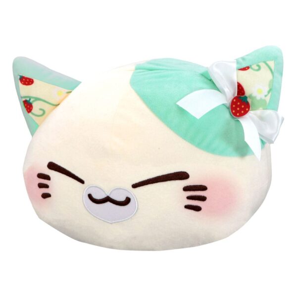 Nemuneko Cat Sweet Big Plüss Figura Mint Green 35 cm