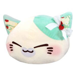 Nemuneko Cat Sweet Big Plüss Figura Mint Green 35 cm Nemuneko Cat Sweet Big Plüss Figura Mint Green 35 cm
