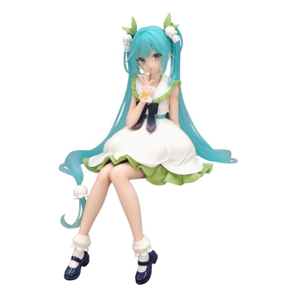 Hatsune Miku Noodle Stopper PVC Szobor Flower Fairy Lily of the Valley 14 cm