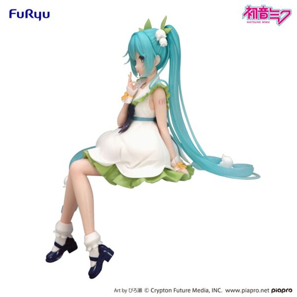 Hatsune Miku Noodle Stopper PVC Szobor Flower Fairy Lily of the Valley 14 cm
