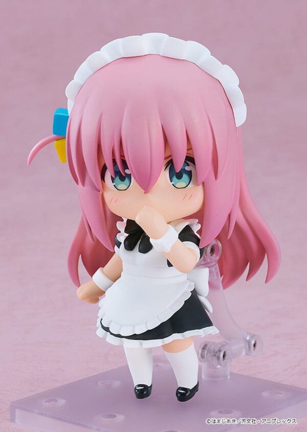 Bocchi the Rock! Nendoroid Akció Figura Hitori Gotoh: Maid Ver. [Basic] 10 cm