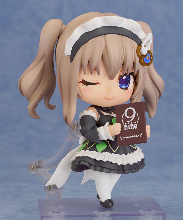 9-nine- Ruler´s Crown Nendoroid Akció Figura Miyako Kujo: Maid Ver. 10 cm