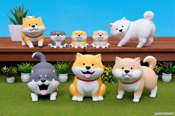 Shibanban PVC Figuras 6 cm Blind Box Assortment (6)