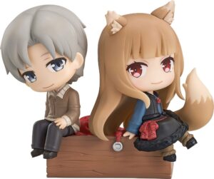 Spice and Wolf: Merchant Meets the Wise Wolf Mini Memory Mini Figura Lawrence & Holo 8 cm