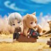 Spice and Wolf: Merchant Meets the Wise Wolf Mini Memory Mini Figura Lawrence & Holo 8 cm