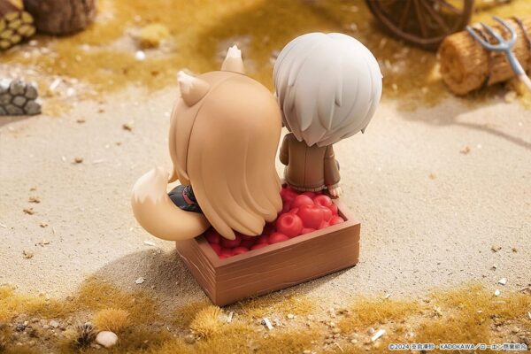 Spice and Wolf: Merchant Meets the Wise Wolf Mini Memory Mini Figura Lawrence & Holo 8 cm