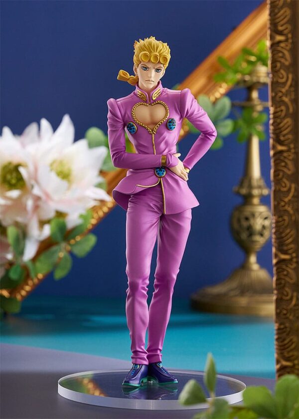 JoJo's Bizarre Adventure: Golden Wind Pop Up Parade PVC Szobor Giorno Giovanna 16 cm JoJo's Bizarre Adventure: Golden Wind Pop Up Parade PVC Szobor Giorno Giovanna 16 cm