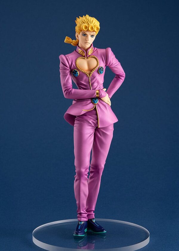 JoJo's Bizarre Adventure: Golden Wind Pop Up Parade PVC Szobor Giorno Giovanna 16 cm JoJo's Bizarre Adventure: Golden Wind Pop Up Parade PVC Szobor Giorno Giovanna 16 cm
