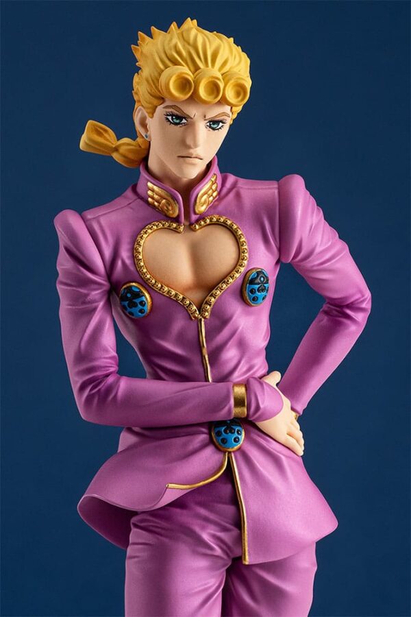 JoJo's Bizarre Adventure: Golden Wind Pop Up Parade PVC Szobor Giorno Giovanna 16 cm JoJo's Bizarre Adventure: Golden Wind Pop Up Parade PVC Szobor Giorno Giovanna 16 cm