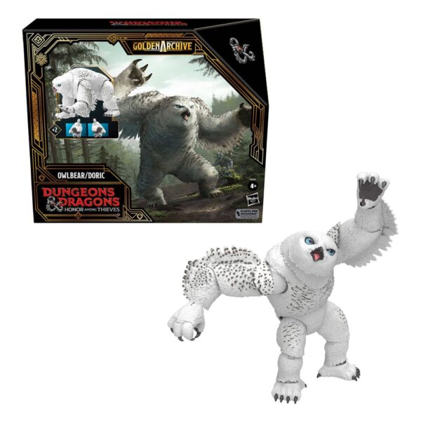 Dungeons & Dragons: Honor Among Thieves Golden Archive Akció Figura Owlbear/Doric 15 cm