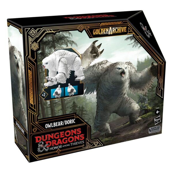 Dungeons & Dragons: Honor Among Thieves Golden Archive Akció Figura Owlbear/Doric 15 cm