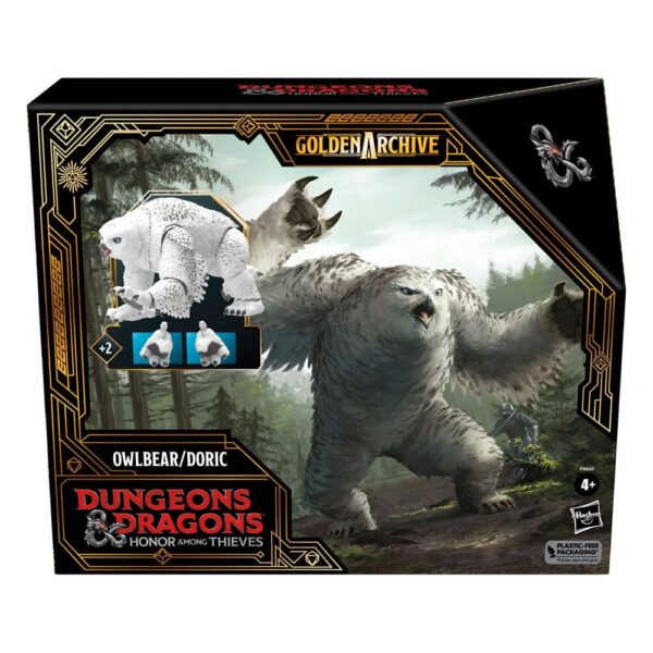 Dungeons & Dragons: Honor Among Thieves Golden Archive Akció Figura Owlbear/Doric 15 cm