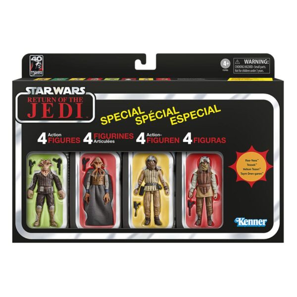 Star Wars Episode VI Vintage Collection Akció Figura 4-Pack Jabba's Court Denizens 10 cm Star Wars Episode VI Vintage Collection Akció Figura 4-Pack Jabba's Court Denizens 10 cm
