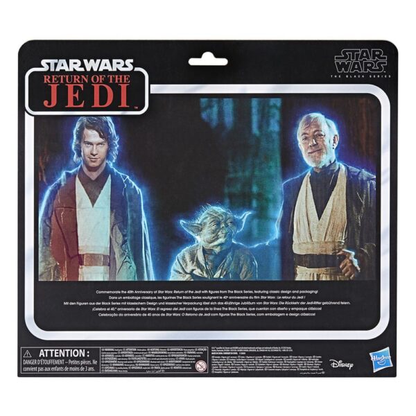 Star Wars Episode VI Black Series Akció Figura 3-Pack Force Spirits 15 cm