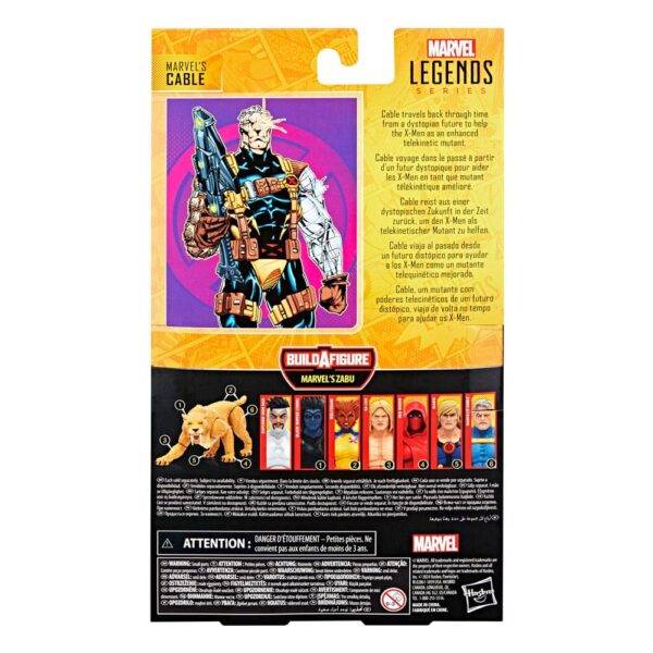 Marvel Legends Akció Figura Marvel's Cable (BAF: Marvel's Zabu) 15 cm Marvel Legends Akció Figura Marvel's Cable (BAF: Marvel's Zabu) 15 cm