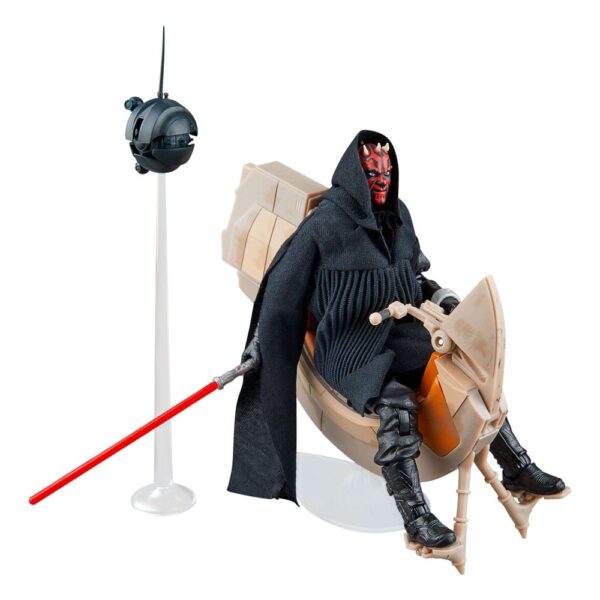 Star Wars Episode I Black Series Jármű with Akció Figura Darth Maul & Sith Speeder 25th Anniversary