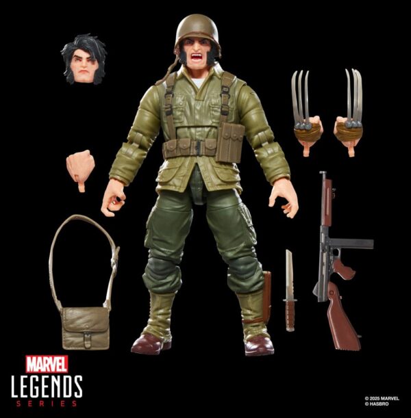 Marvel Legends Akció Figura Wolverine (WWII Logan) 15 cm Marvel Legends Akció Figura Wolverine (WWII Logan) 15 cm