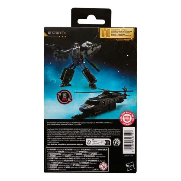 Transformers Age of the Primes Deluxe Class Akció Figura Combaticon Vortex 14 cm