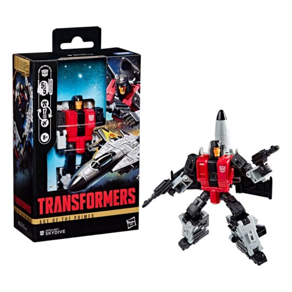 Transformers Age of the Primes Deluxe Class Akció Figura Aerialbot Skydive 14 cm Transformers Age of the Primes Deluxe Class Akció Figura Aerialbot Skydive 14 cm