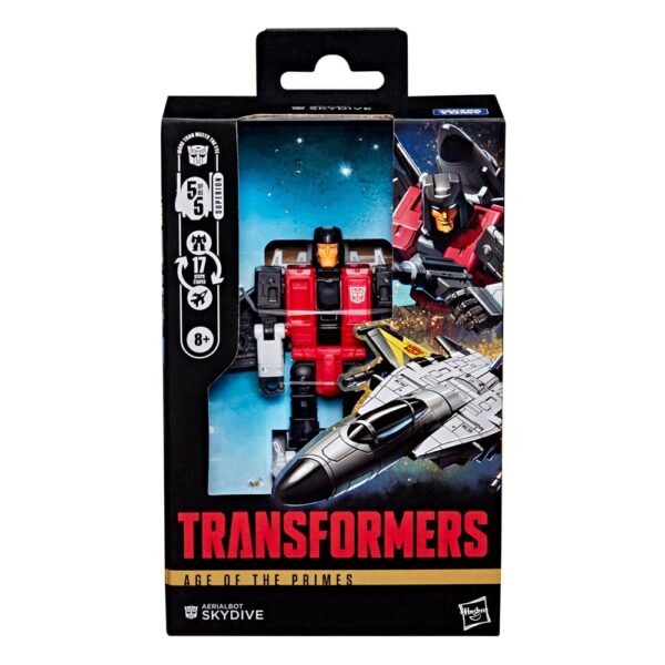 Transformers Age of the Primes Deluxe Class Akció Figura Aerialbot Skydive 14 cm Transformers Age of the Primes Deluxe Class Akció Figura Aerialbot Skydive 14 cm