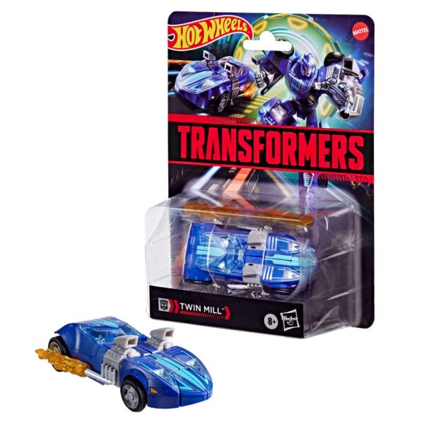 Hot Wheels x Transformers Akció Figura Twin Mill 12 cm Hot Wheels x Transformers Akció Figura Twin Mill 12 cm