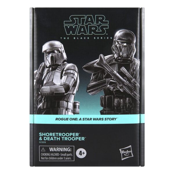 Star Wars: Rogue One Black Series Akció Figura 2-Pack Shoretrooper & Death Trooper 15 cm
