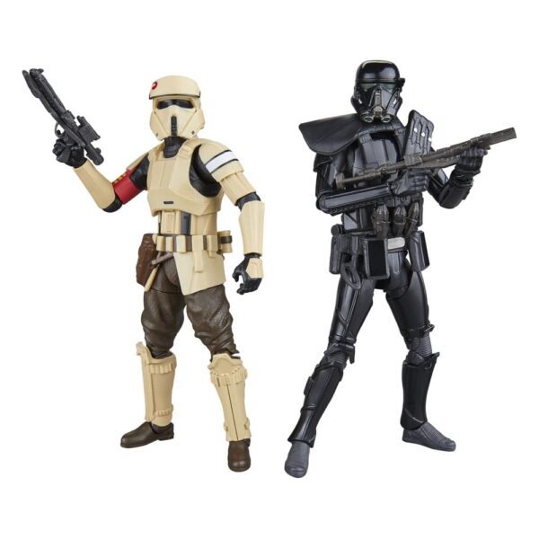 Star Wars: Rogue One Black Series Akció Figura 2-Pack Shoretrooper & Death Trooper 15 cm