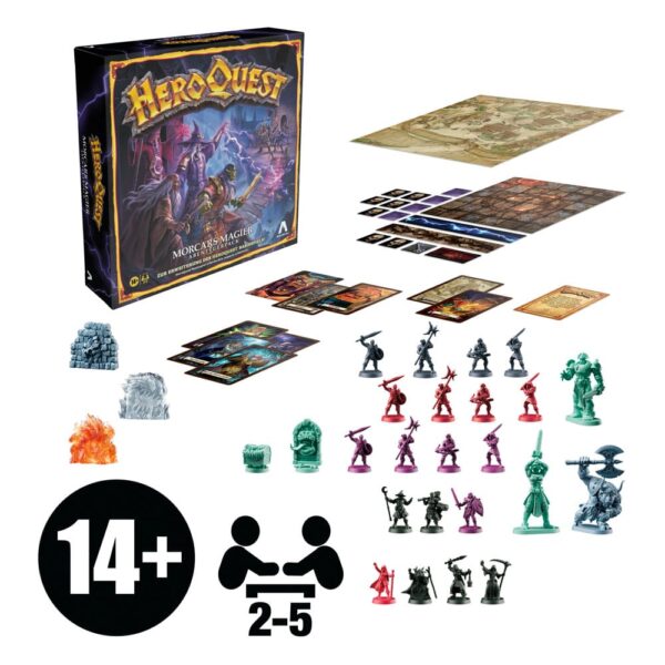 HeroQuest Board Game Expansion Morcars Magier Quest Pack *German Version*
