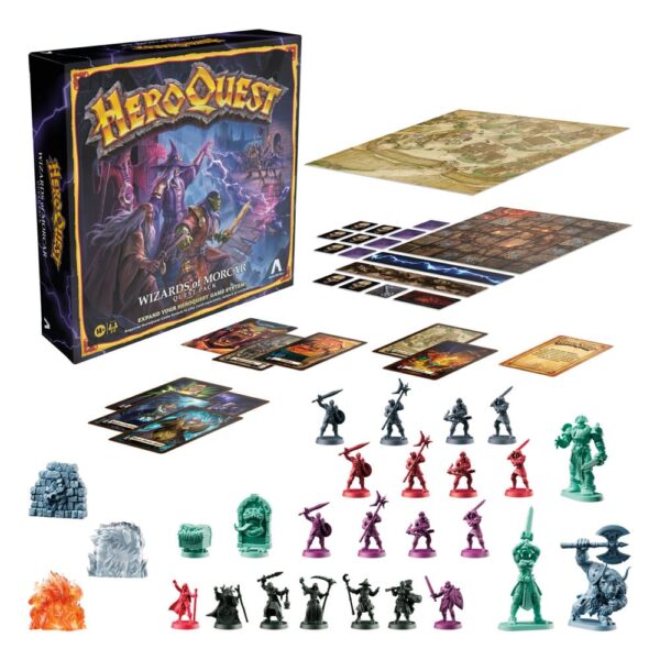 HeroQuest Board Game Expansion Wizards of Morcar Quest Pack *English Version* HeroQuest Board Game Expansion Wizards of Morcar Quest Pack *English Version*
