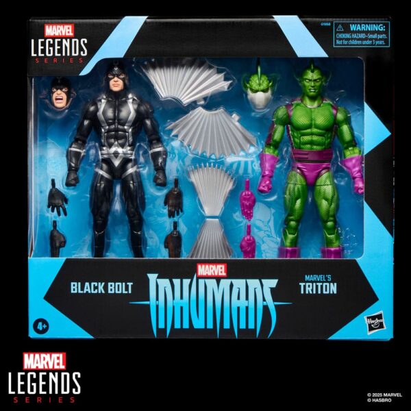 Inhumans Marvel Legends Akció Figura 2-Pack Black Bolt & Marvel's Triton 15 cm Inhumans Marvel Legends Akció Figura 2-Pack Black Bolt & Marvel's Triton 15 cm