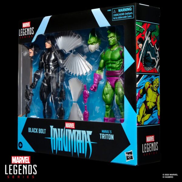 Inhumans Marvel Legends Akció Figura 2-Pack Black Bolt & Marvel's Triton 15 cm Inhumans Marvel Legends Akció Figura 2-Pack Black Bolt & Marvel's Triton 15 cm