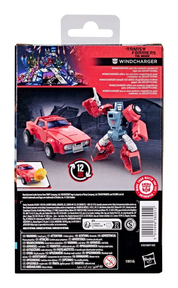 The Transformers: The Movie Studio Series Deluxe Class Akció Figura Windcharger 11 cm The Transformers: The Movie Studio Series Deluxe Class Akció Figura Windcharger 11 cm