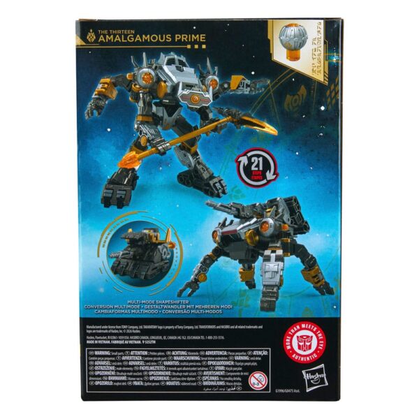 Transformers Age of the Primes Voyager Class Akció Figura The Thirteen: Amalgamous Prime 18 cm Transformers Age of the Primes Voyager Class Akció Figura The Thirteen: Amalgamous Prime 18 cm
