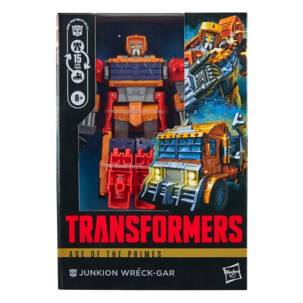 Transformers Age of the Primes Voyager Class Akció Figura Junkion Wreck-Gar 18 cm Transformers Age of the Primes Voyager Class Akció Figura Junkion Wreck-Gar 18 cm
