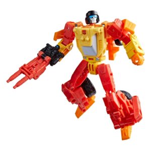 Transformers Age of the Primes Deluxe Class Akció Figura Targetmaster Sureshot 14 cm